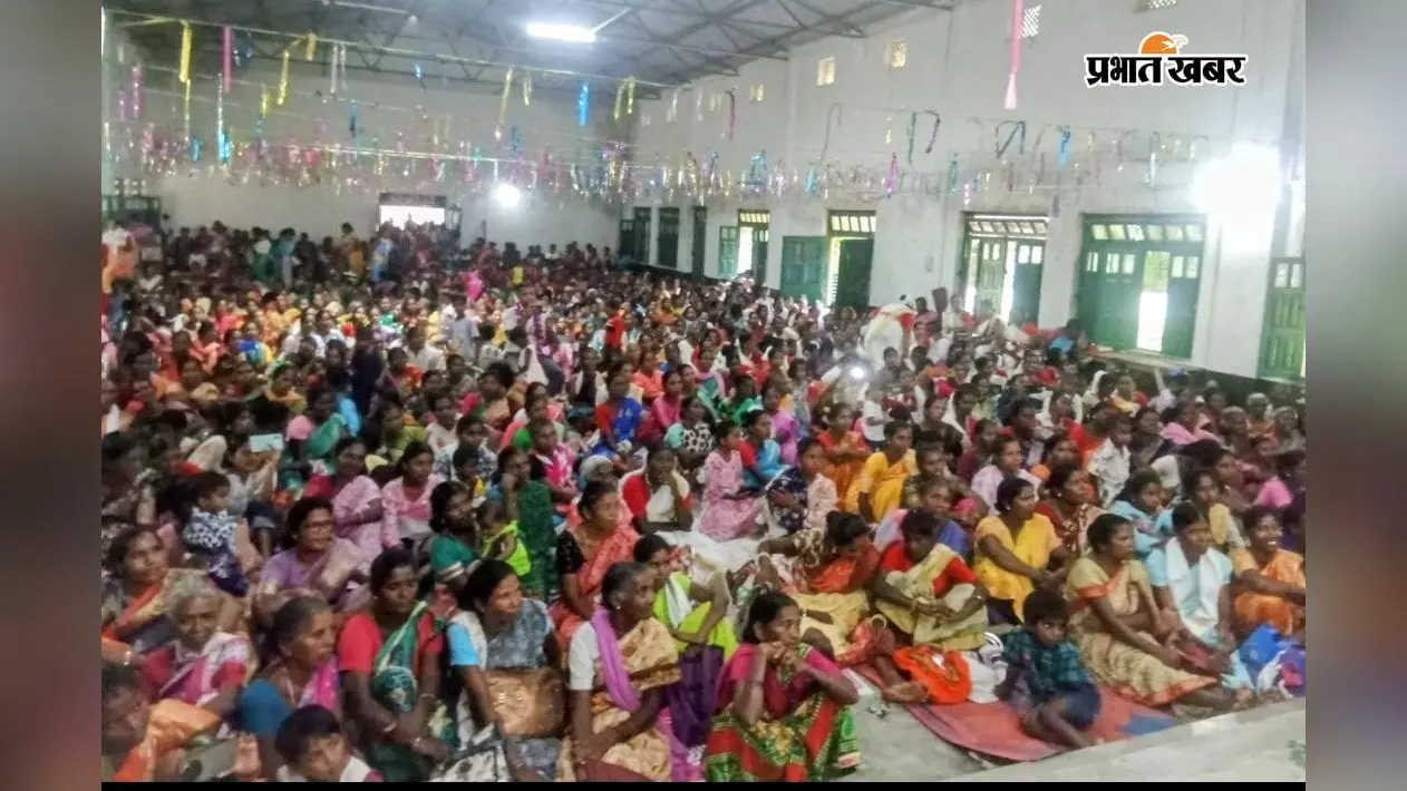 आरसी बालिका मवि रजावल-नवाडीह में मनाया गया संत मोनिका पर्व
