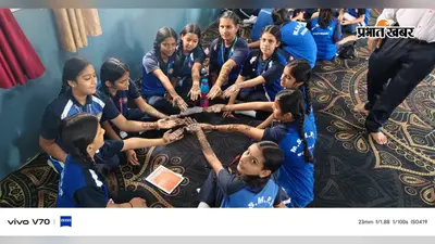 राखी मेकिंग से स्पीच तक, रक्षाबंधन पर MS मेमोरियल स्कूल में बच्चों ने दिखाया हुनर