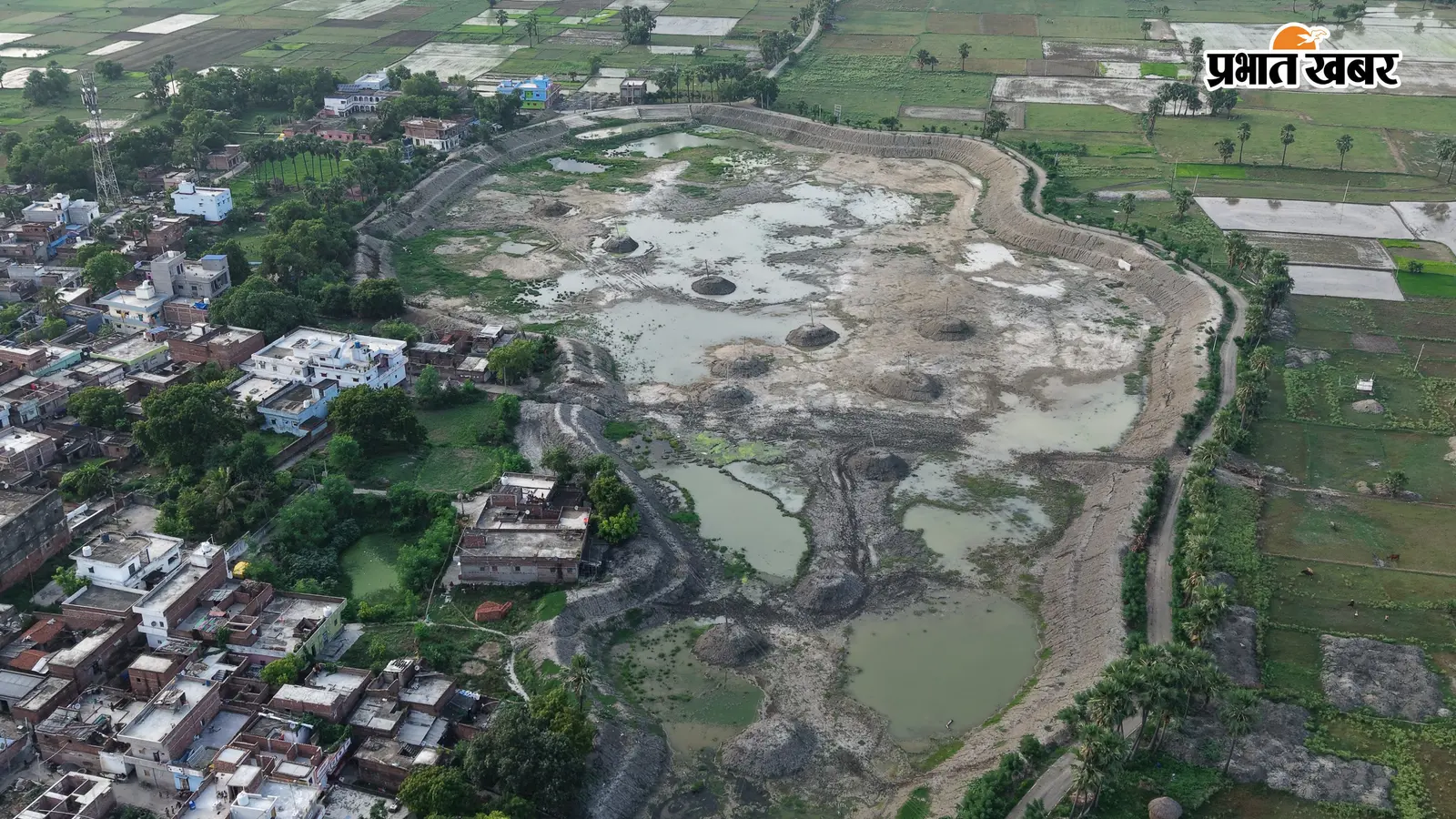बिहारशरीफ में मेयार जलाशय का आधा-अधूरा जीर्णोद्धार, सिंचाई व्यवस्था पर मंडराया संकट, किसानों ने की उच्चस्तरीय जांच की मांग