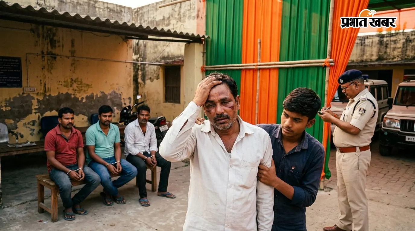 पूर्व के विवाद में बड़े भाई पर जानलेवा हमला, दो भाइयों समेत पांच नामजद