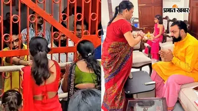 जेल में राखी बांधने पहुंचीं बहनें, पीले कुर्ते-पिंक धोती में दिखे CM सम्राट, तस्वीरों में देखें बिहार का रक्षाबंधन
