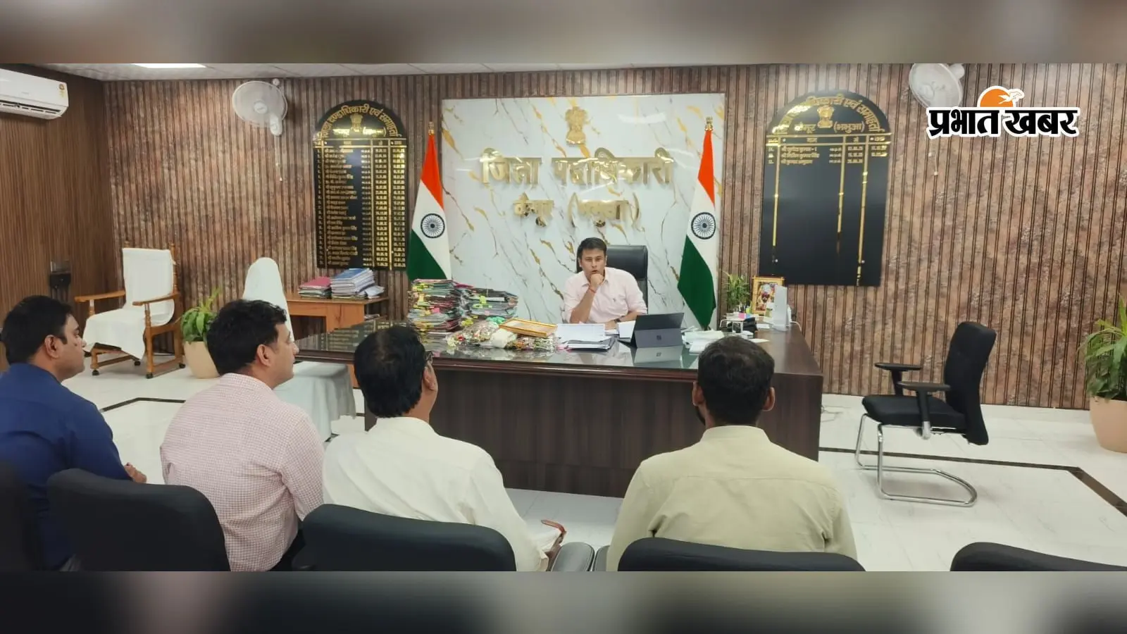 भभुआ शहर को जल-जमाव और जाम से मिलेगी राहत, अधूरे नालों पर प्रशासन सख्त; जानें नया ट्रैफिक प्लान
