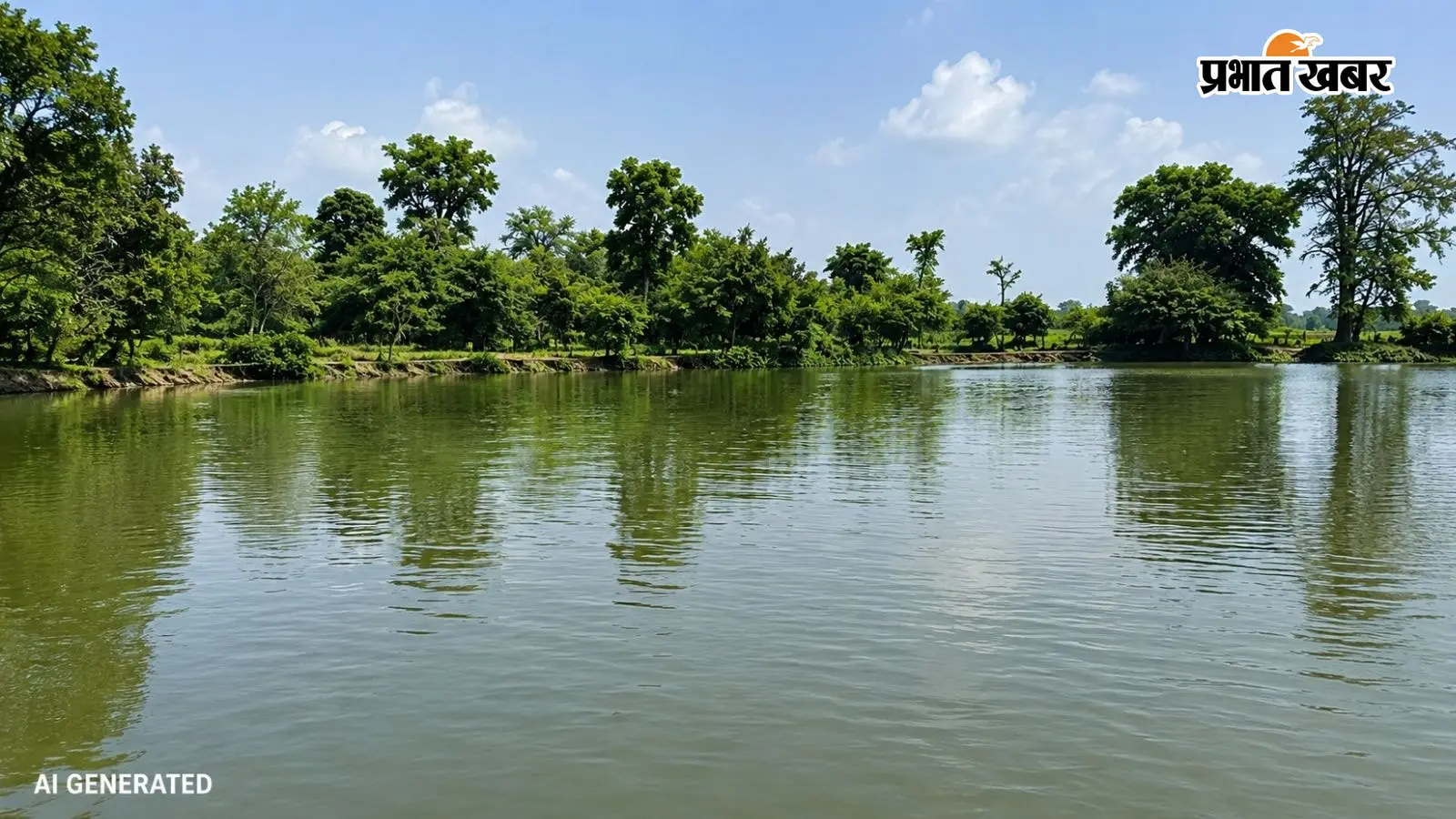 दशकर्म घाट पर नहाने गया 55 वर्ष का व्यक्ति तालाब में डूबा, तलाश में जुटे ग्रामीण