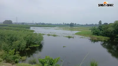गंगा नदी का पानी उतरते ही बढ़ा जल जनित बीमारियों का खतरा, सहमे ग्रामीण