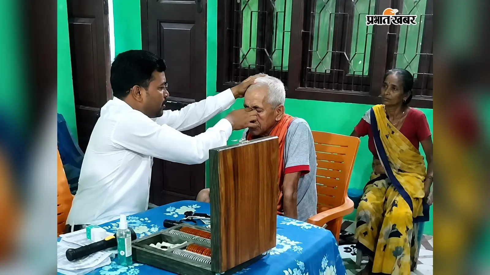 शेखपुरा : वृद्धाश्रम में आंखों की जांच करने पहुंचे डॉक्टर, 5 बुजुर्गों में मिला मोतियाबिंद; अब मुफ्त ऑपरेशन
