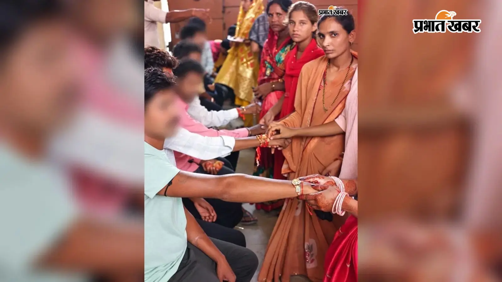 औरंगाबाद मंडल कारा में रक्षाबंधन पर भावुक हुआ माहौल, 350 से अधिक बंदियों को बहनों ने बांधी राखी