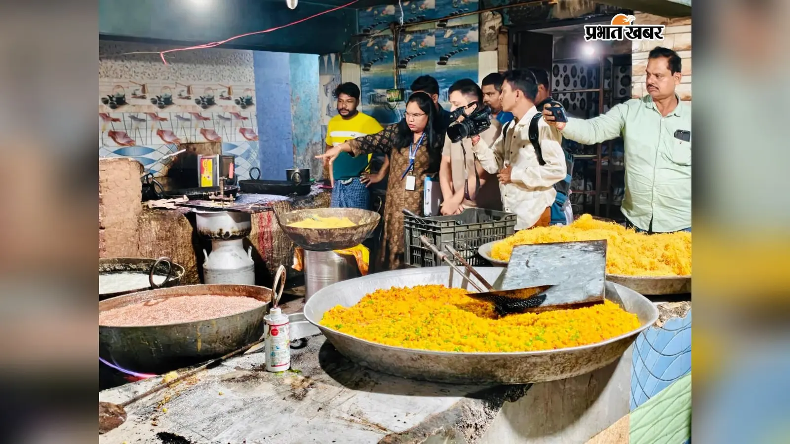 3,605 किलोग्राम खराब व मिलावटी खाद्य सामग्री किया नष्ट, 2.84 लाख जुर्माना वसूला
