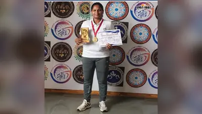 पुलिस की नौकरी करते हुए कुश्ती में रचा इतिहास, नालंदा की पंचरत्ना ने नेशनल चैंपियनशिप में जीता गोल्ड