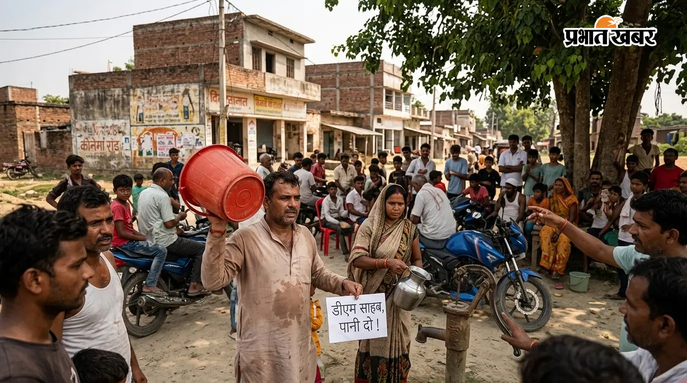 सिनेमा रोड में 13 घंटे से बिजली गुल, पानी की टंकियां खाली होने से मचा हाहाकार, डीएम से लगाई गुहार