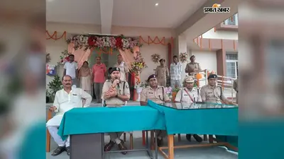 नये भवन में शिफ्ट हुआ मंझौल थाना, एसपी ने साइबर अपराध और नशे के खिलाफ किया जागरूक