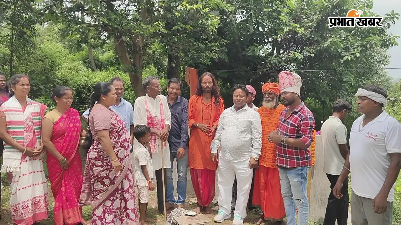 पूजा-पाठ के दौरान श्रद्धालुओं को नहीं होगी पानी की दिक्कत, मारीबुरू उली बाबा में टंकी शुरू