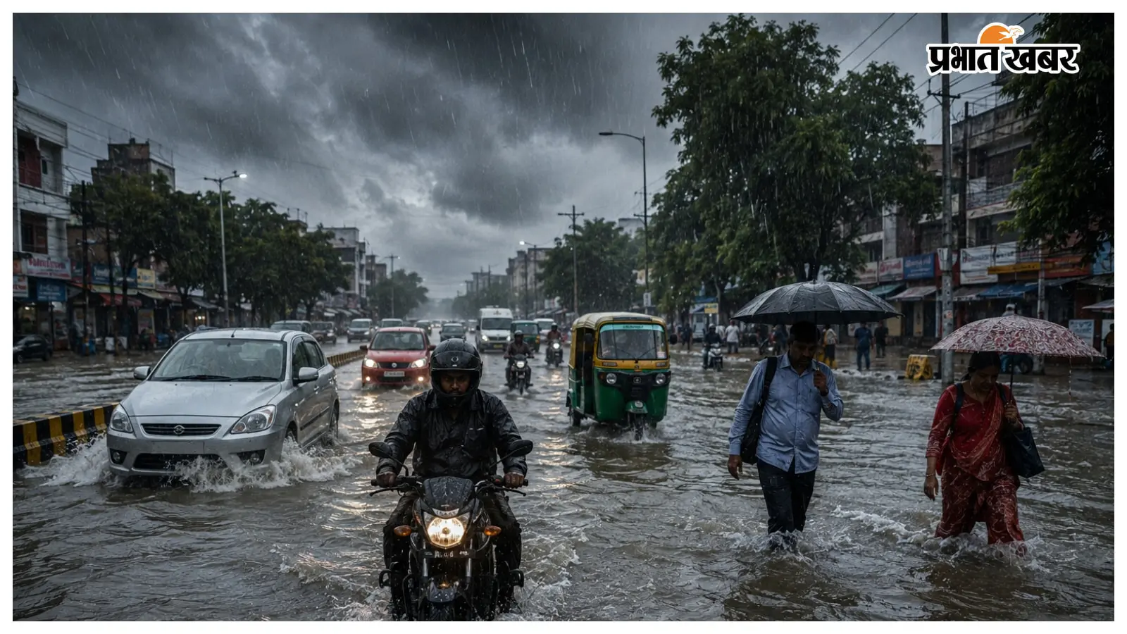 उत्तर बिहार में 1 सितंबर तक भारी बारिश के आसार, मुजफ्फरपुर समेत कई जिलों में अलर्ट