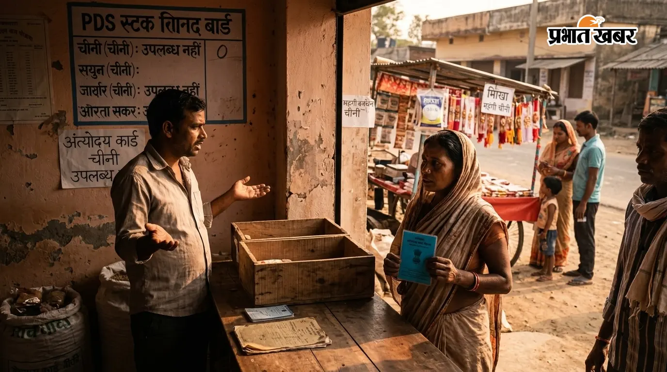 पांच माह से गायब सरकारी चीनी, रक्षाबंधन में भी फीकी पड़ी गरीबों के घर की मिठास