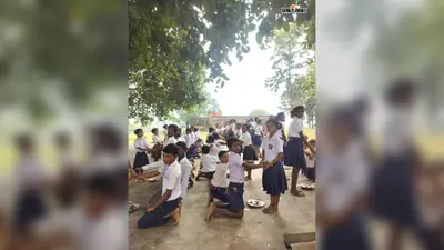 भैया-बहनों के साथ पेड़-पौधों की भी कलाई पर सजी राखी, विद्यार्थियों ने लिया संरक्षण का संकल्प