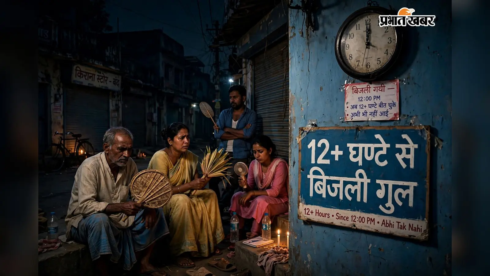 सरायकेला गेस्ट हाउस एरिया में 12 घंटे बाद लौटी बिजली, उमस से लोग रहे बेहाल