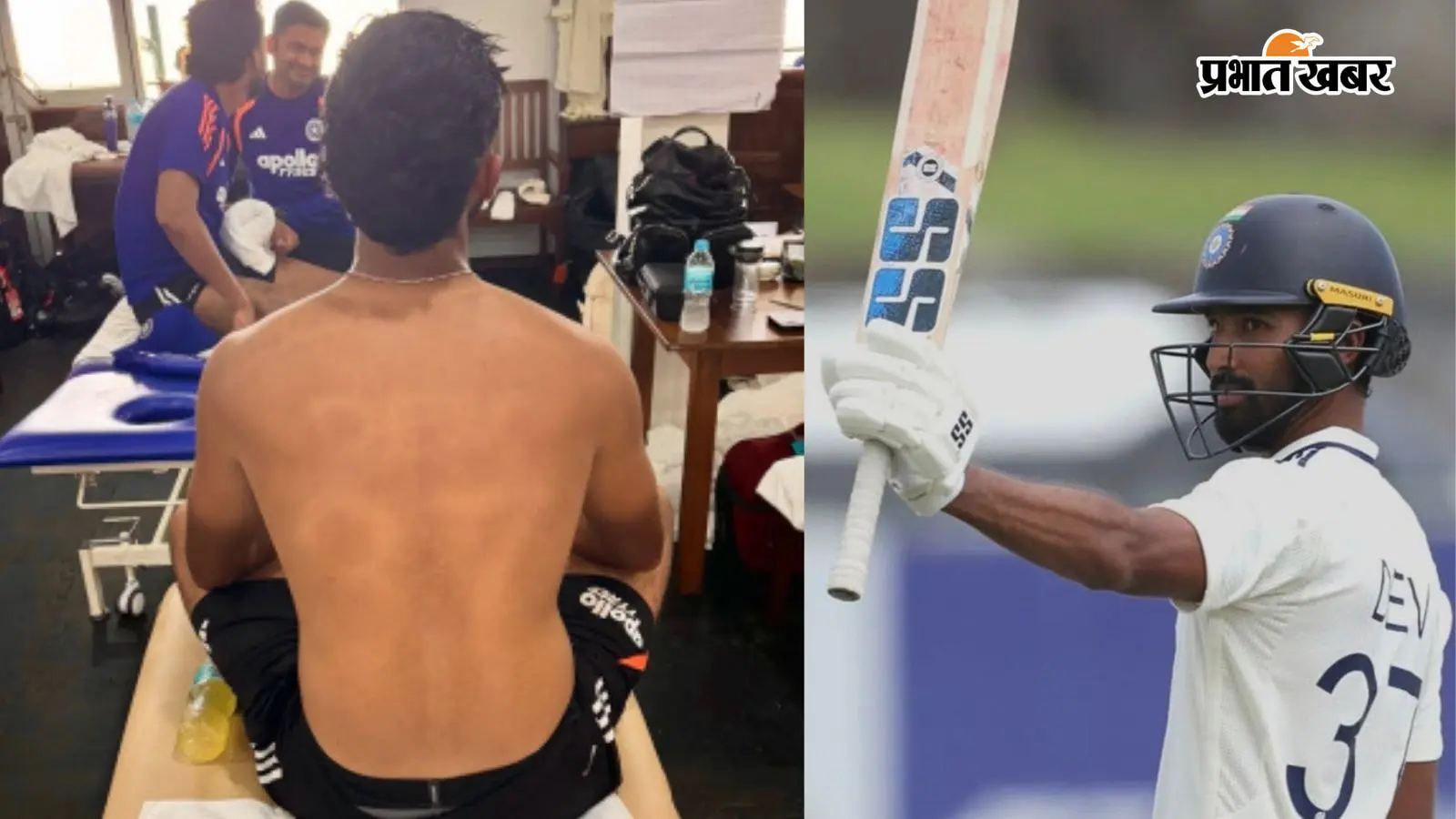 IND vs SL: दूसरे टेस्ट में टीम इंडिया ने 154 ओवर तक की फील्डिंग, देवदत्त पडिक्कल की पीठ पर छप गया जर्सी नंबर और नाम