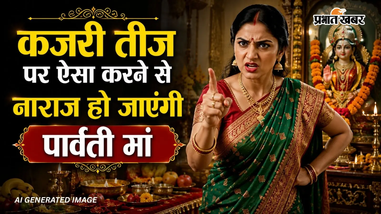 Kajari Teej 2026 Vrat Rules: कजरी तीज पूजा के दौरान कभी न करें ये भूल, वरना रुष्ट हो सकती हैं माता पार्वती