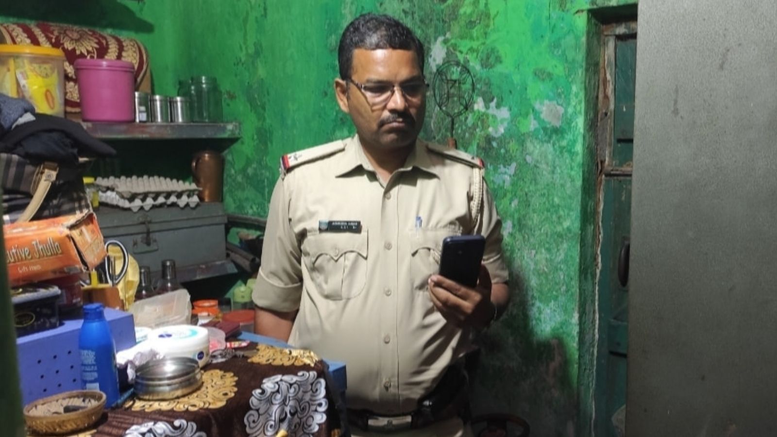 सूचना के बाद मौके पर पहुंची पुलिस
