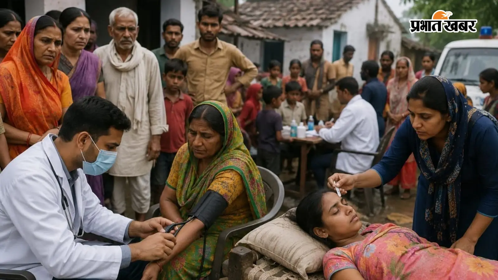 UP के कानपुर देहात में बुखार का कहर: 42 लोग बीमार, बारिश के बाद गांव में मचा हड़कंप, स्वास्थ्य विभाग अलर्ट