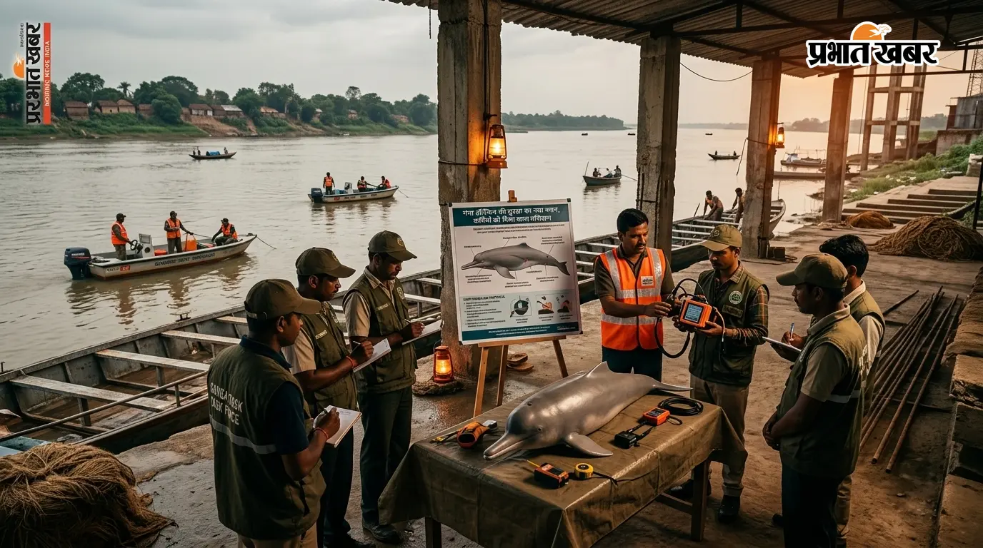 साहिबगंज में गंगा डॉल्फिन की सुरक्षा का नया प्लान,कर्मियों को मिला खास प्रशिक्षण