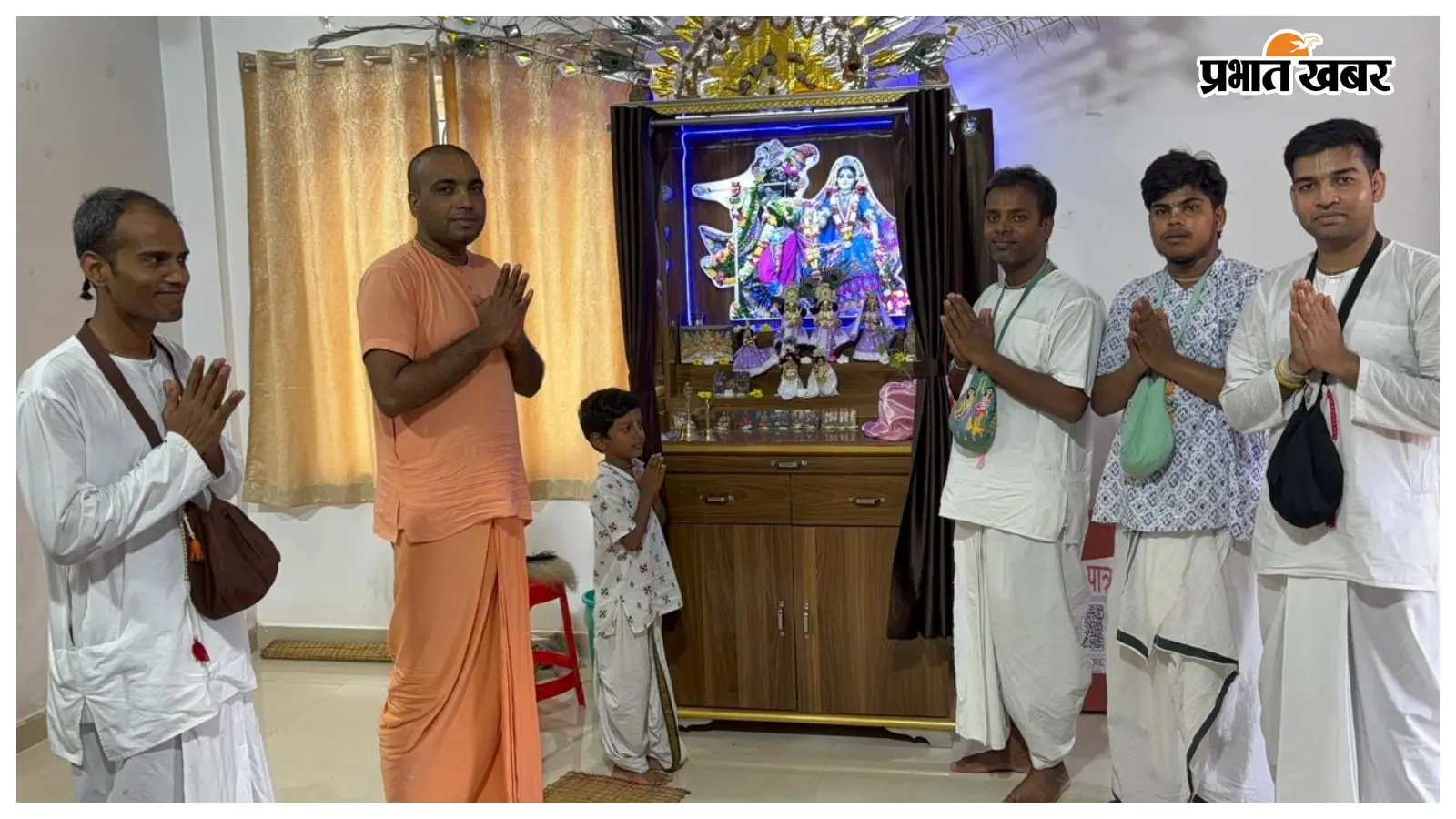 मुजफ्फरपुर में इस्कॉन द्वारा पहली बार भव्य जन्माष्टमी समारोह, शहर में शुरू हुई तैयारियां