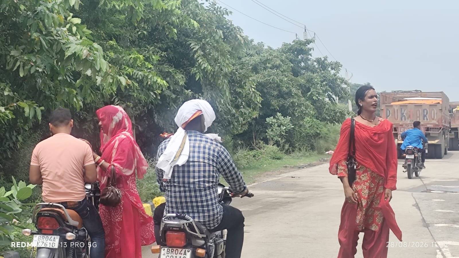 वसूली करते किन्नर