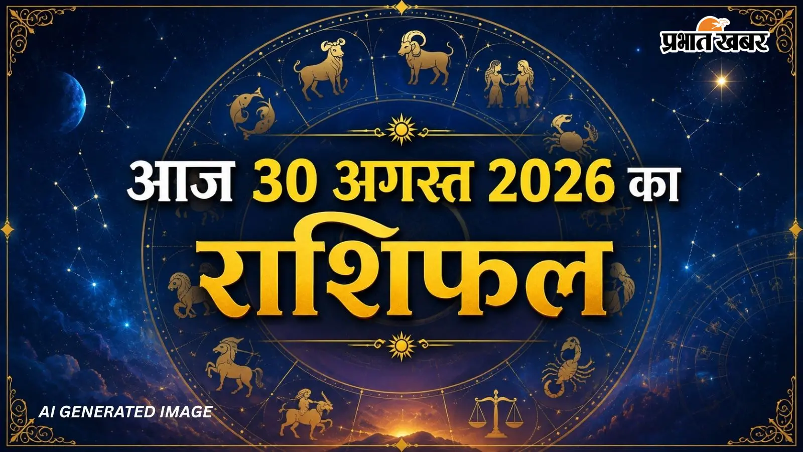 Aaj Ka Rashifal 30 August 2026: आज किन राशियों को मिलेगा परिवार का साथ और किन्हें संभलकर चलने की जरूरत? पढ़ें 12 राशियों का लेखा-जोखा