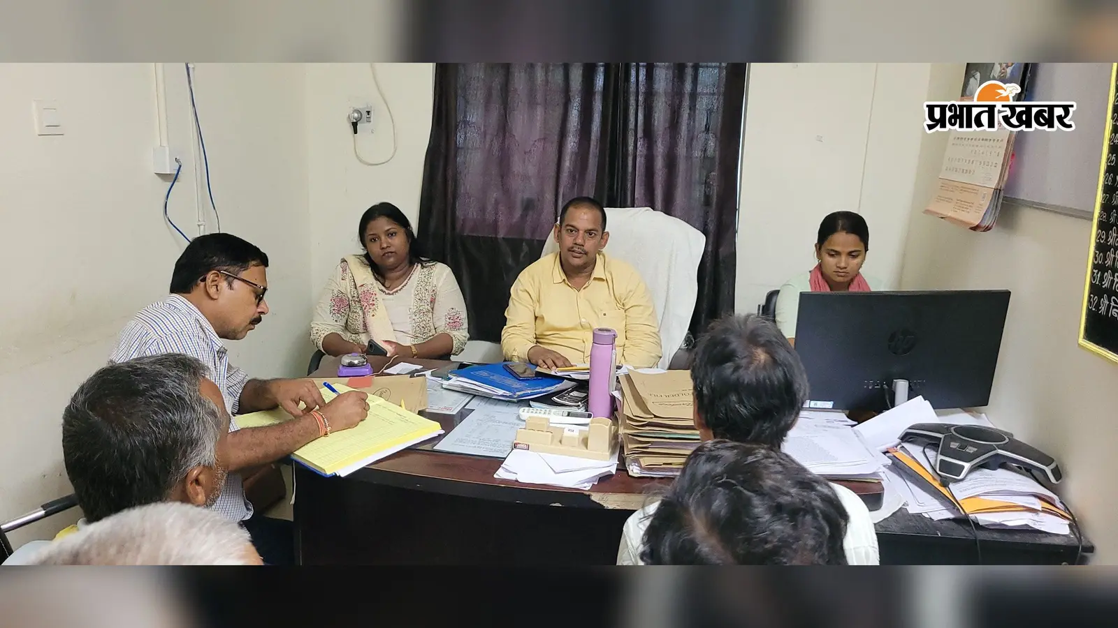 हलसी अंचल कार्यालय में शनिवारी जनता दरबार, चार भूमि विवादों की हुई सुनवाई