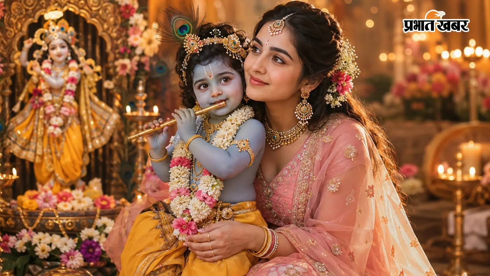 जन्माष्टमी पर छा जाएगी आपकी AI फोटो, राधा-कृष्ण थीम के लिए कॉपी करें ये Prompts