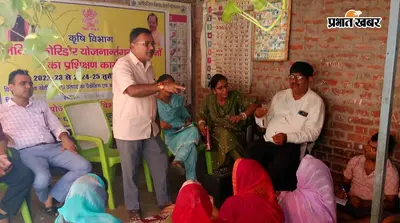 बक्सर में जैविक खेती को बढ़ावा, किसानों को दी गई प्राकृतिक खाद और कीटनाशक बनाने की ट्रेनिंग
