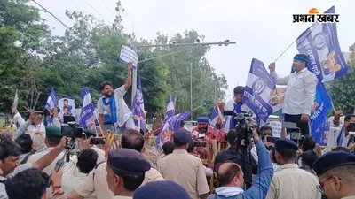 PHOTOS : पटना में भीम आर्मी का प्रदर्शन, पुलिस से भिड़े कार्यकर्ता, हिरासत में लिए गए कई लोग; तस्वीरों में देखें पूरा घटनाक्रम
