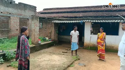 प्रभात खबर इंपैक्ट : आंबेडकर आवास में ठगी के आरोप की जांच करने पहुंचीं बीडीओ