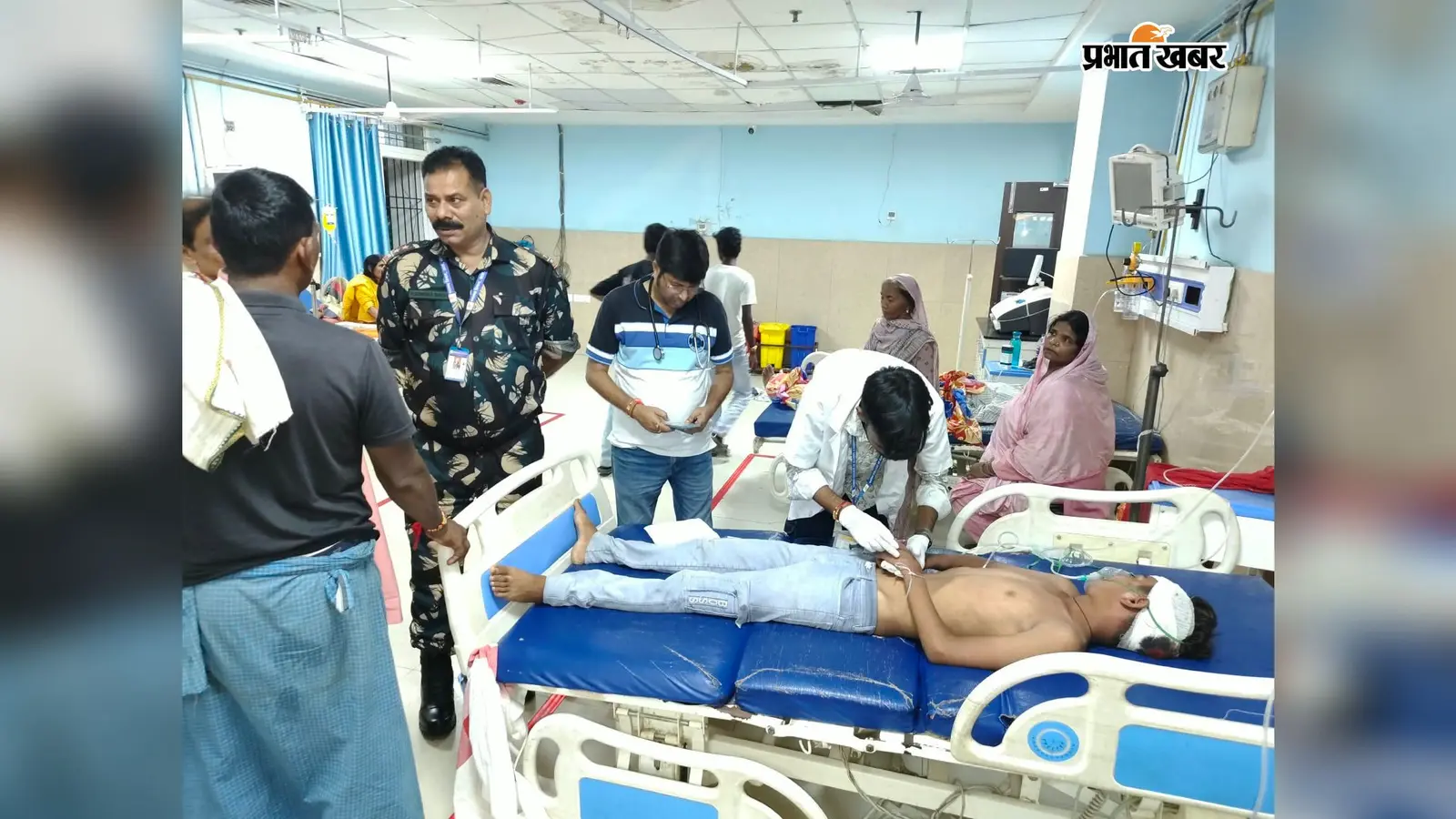 आरा में दो सड़क हादसों में सगे भाई-बहन समेत पांच घायल, एक पटना रेफर