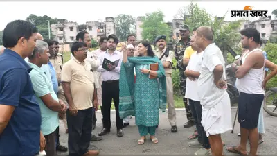 जर्जर क्वार्टरों को समय पर खाली कराये बीएसएल प्रबंधन, एसडीओ ने दिया निर्देश