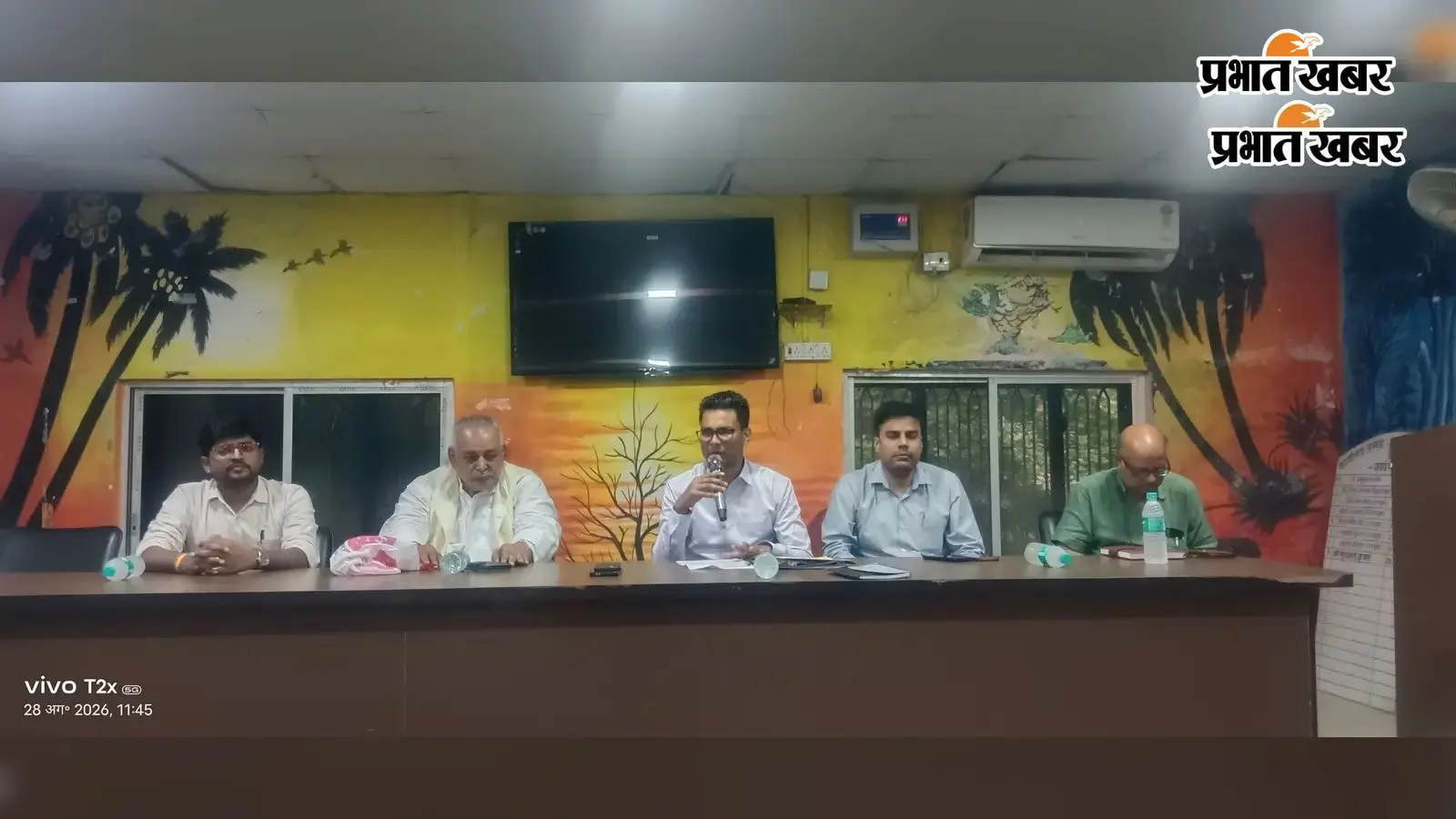 बाढ़ की तैयारी को लेकर बेगूसराय में बैठक, नाव परिचालन और तटबंध मरम्मत की हुई समीक्षा