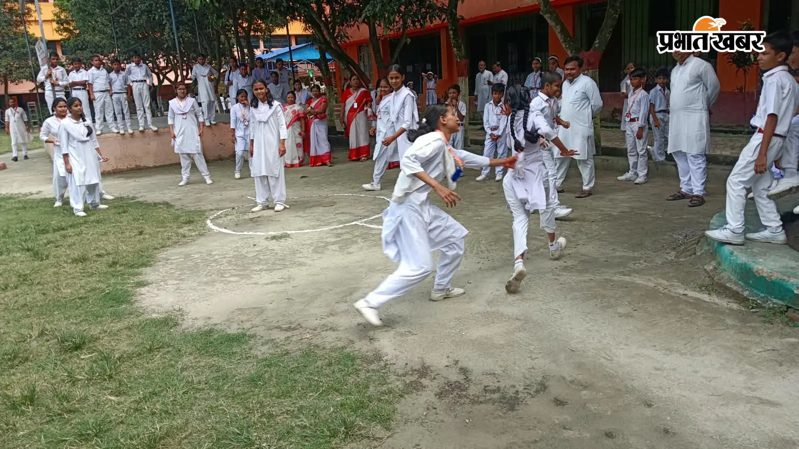 श्री रानी सरस्वती विद्या मंदिर में राष्ट्रीय खेल दिवस पर खेल प्रतियोगिताओं का आयोजन