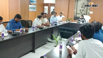 पुनौरा धाम मंदिर निर्माण की रफ्तार पर डीडीसी की नजर, जलजमाव ने बढ़ाई चिंता, अधिकारियों को मिला टास्क