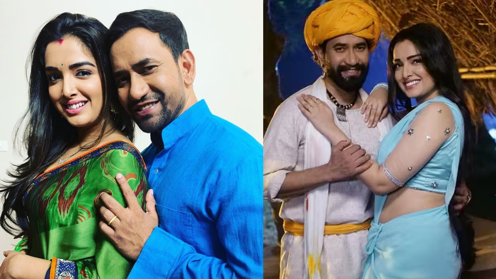 आम्रपाली दुबे और दिनेश लाल यादव 'निरहुआ' (Amrapali and Nirhua)