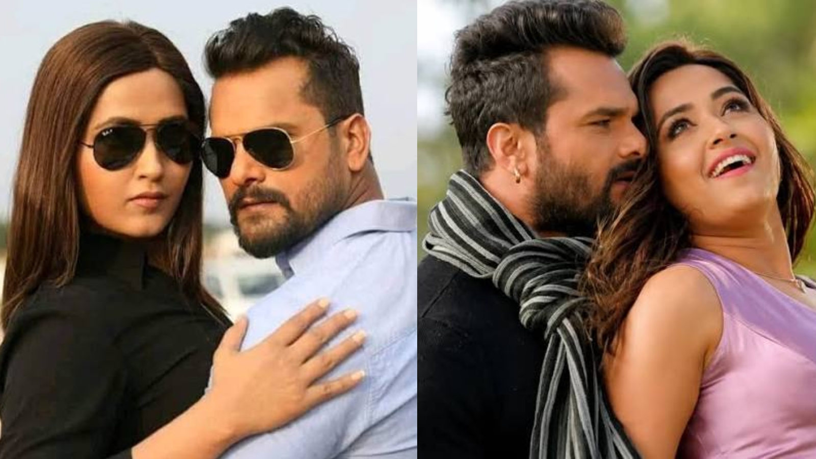 काजल राघवानी और खेसारी लाल यादव (Kajal Raghwani and Khesari Lal Yadav)