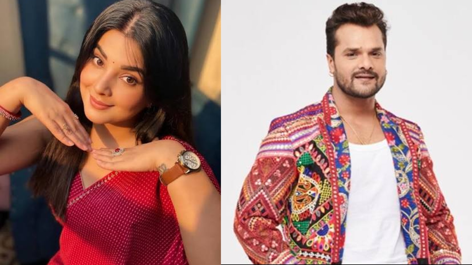 स्मृति सिन्हा और खेसारी लाल यादव (Smriti Sinha and Khesari Lal Yadav)