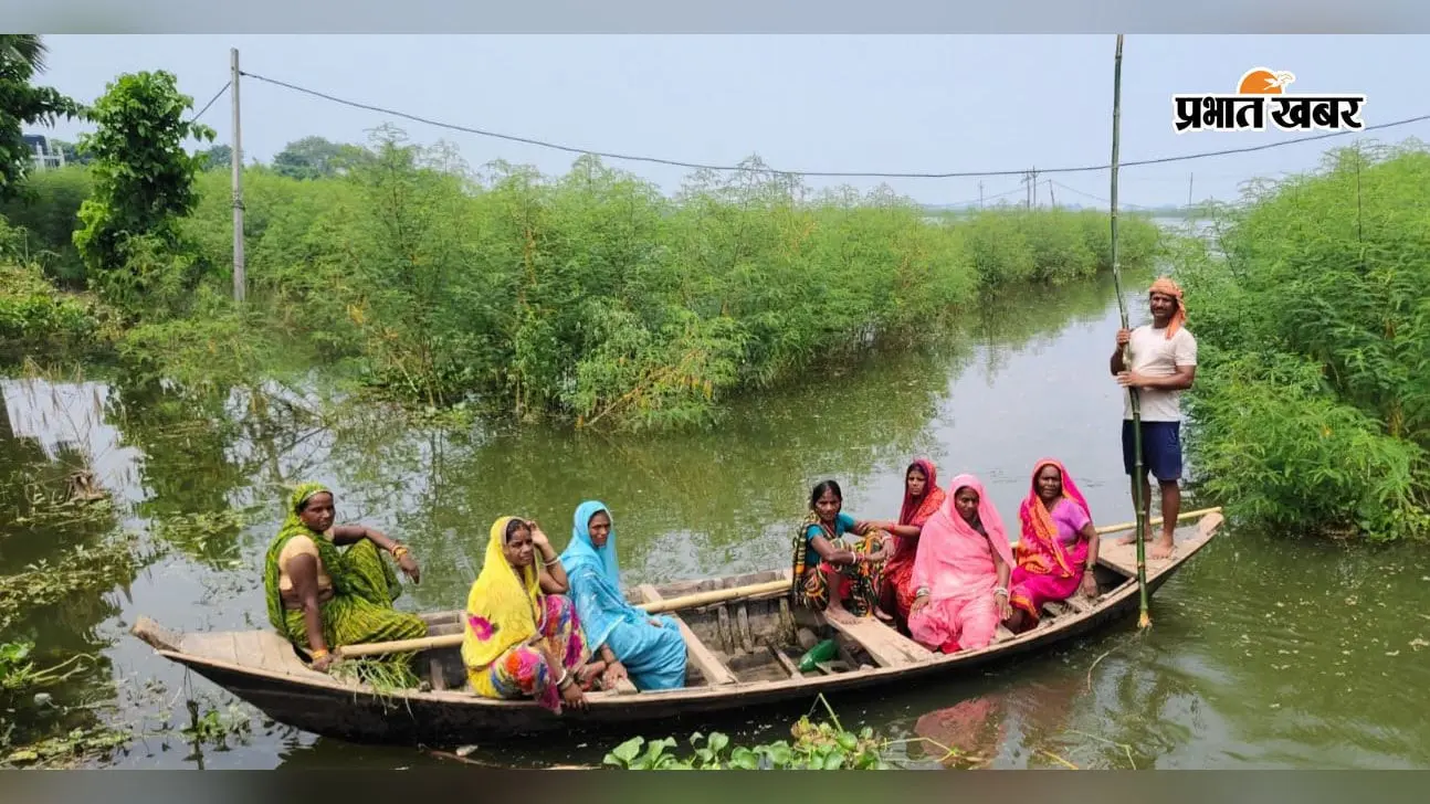 हाजीपुर में बाढ़ का खतरा हुआ कम, गंडक नदी का जलस्तर घटा, 45 नावें और SDRF टीमें तैनात, ड्रोन से हो रही निगरानी