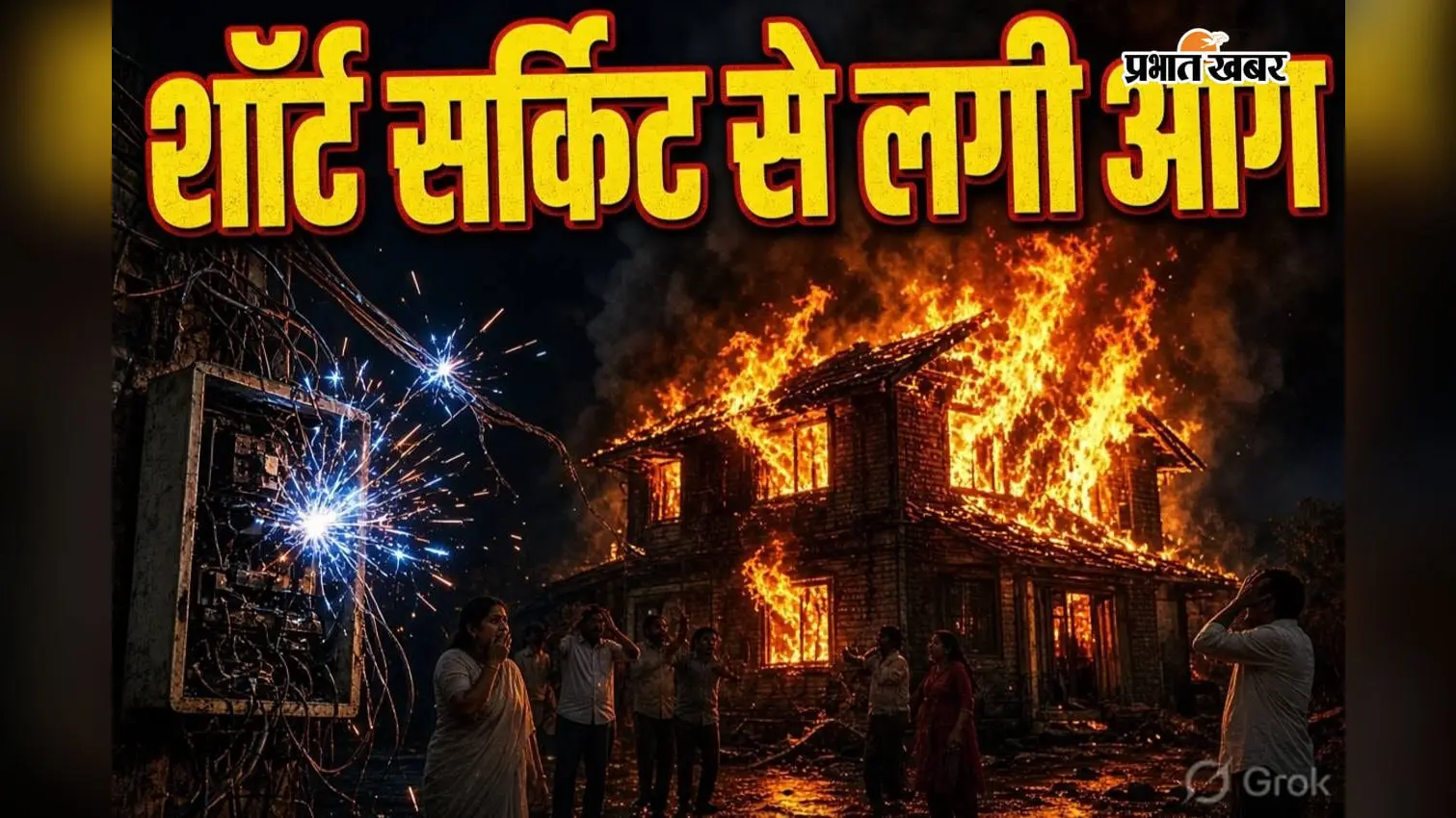 बेटी की शादी के लिए जोड़े थे डेढ़-दो लाख, शॉर्ट सर्किट से लगी आग में नकदी समेत सब कुछ राख