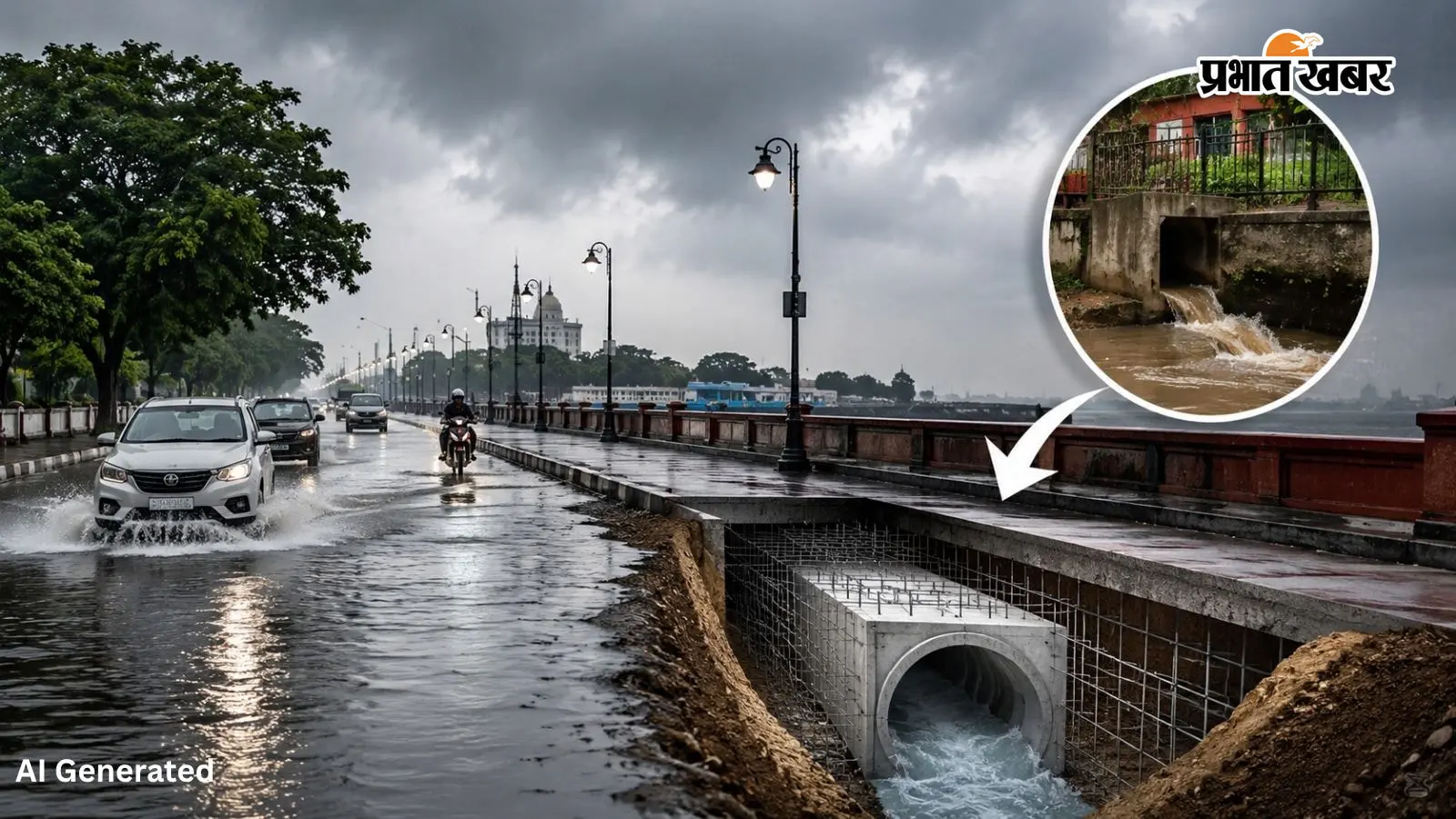 लखनऊ मरीन ड्राइव से भूतनाथ तक जलभराव की समस्या होगी खत्म, जानिए नगर निगम का 3 करोड़ का मास्टर प्लान
