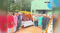 रिशालदार बाबा के सालाना उर्स में उमड़ी भीड़, जैप वन से सैनिक सम्मान के साथ निकली चादर