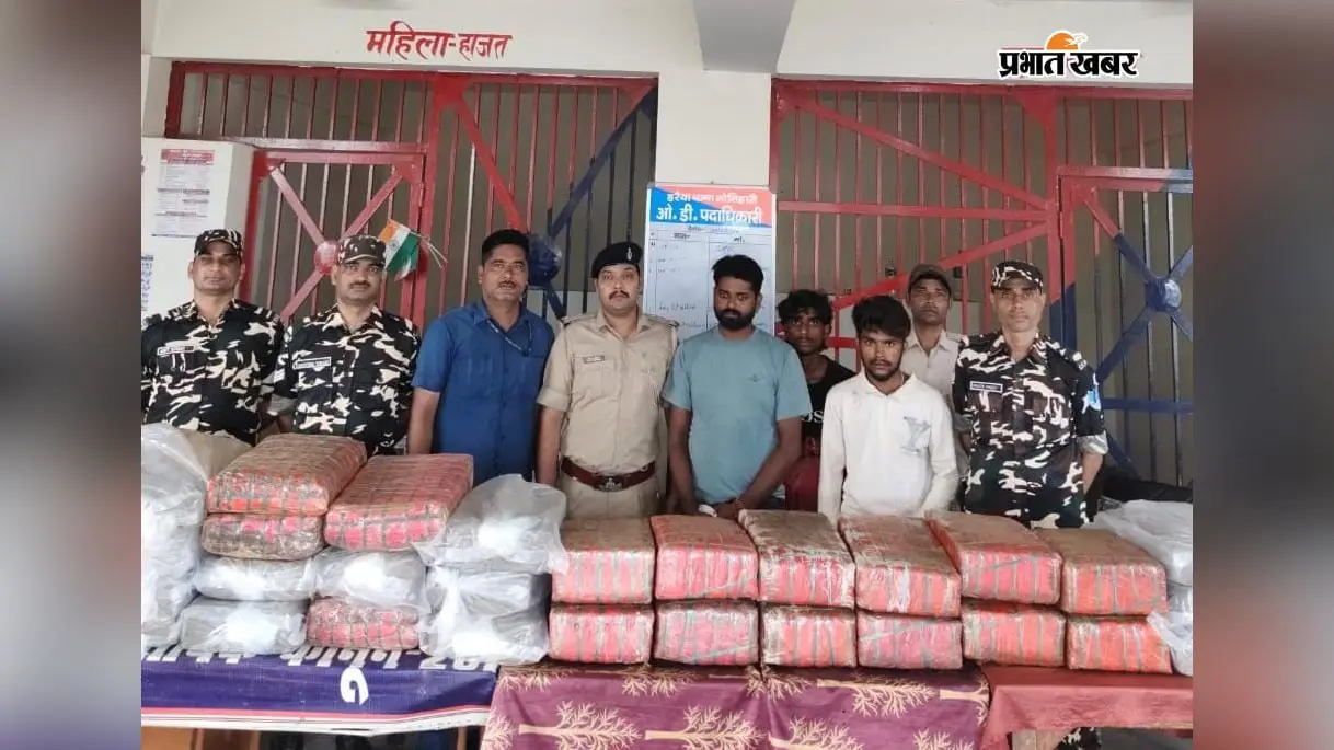 बोलेरो के अंदर बना था गुप्त तहखाना, खुला तो निकली 190 किलो गांजे की खेप