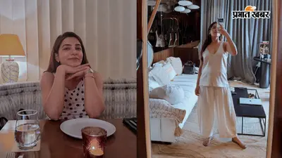 मां बनने की खुशी चेहरे पर, Samantha Ruth Prabhu ने फिर फ्लॉन्ट किया बेबी बंप