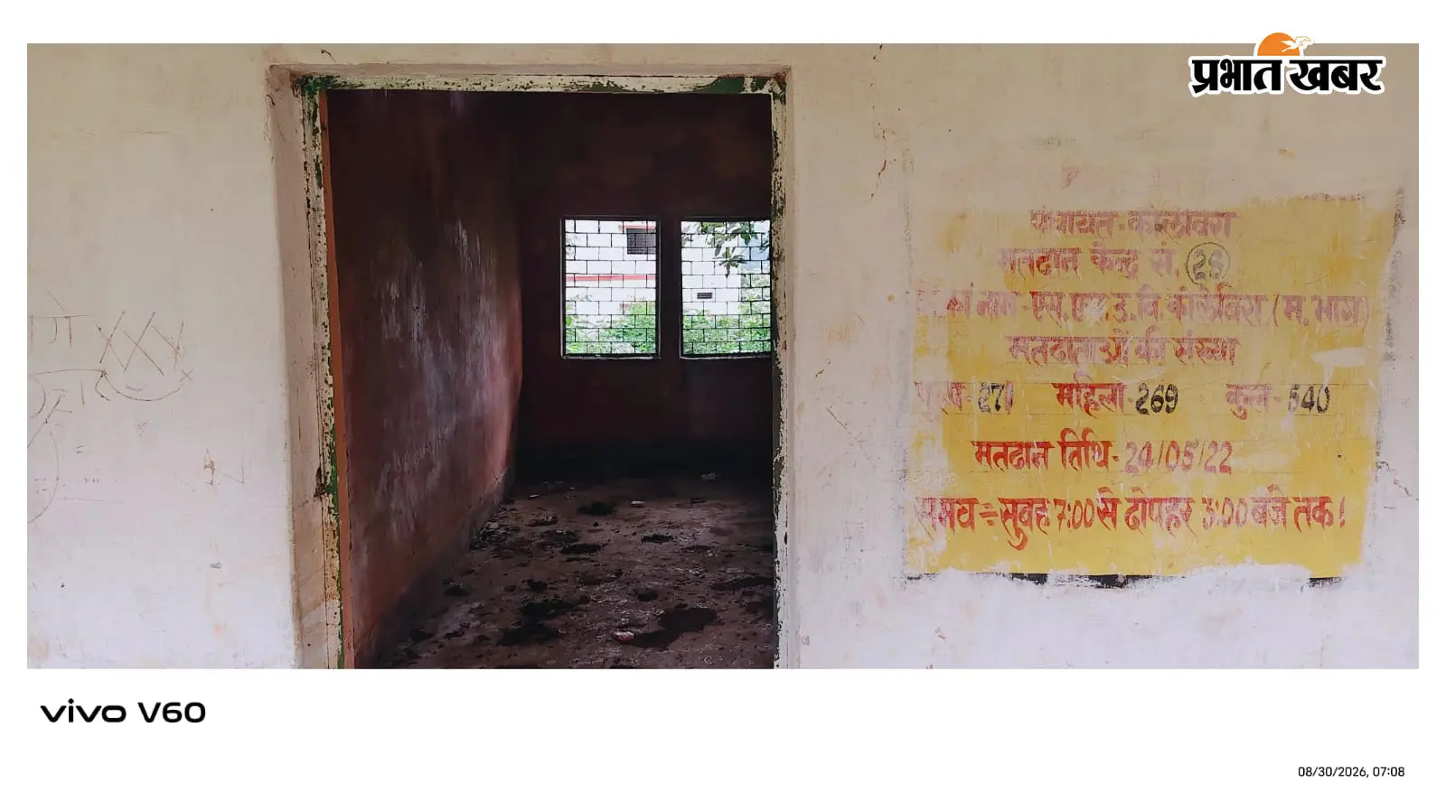 Simdega News: स्कूल का पुराना भवन बना चोरों का निशाना, खिड़की-दरवाजे तक खोल ले गये