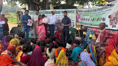 खेल प्रतियोगिता में दिखी बच्चों की प्रतिभा, 57 जरूरतमंद परिवारों को बांटा राशन