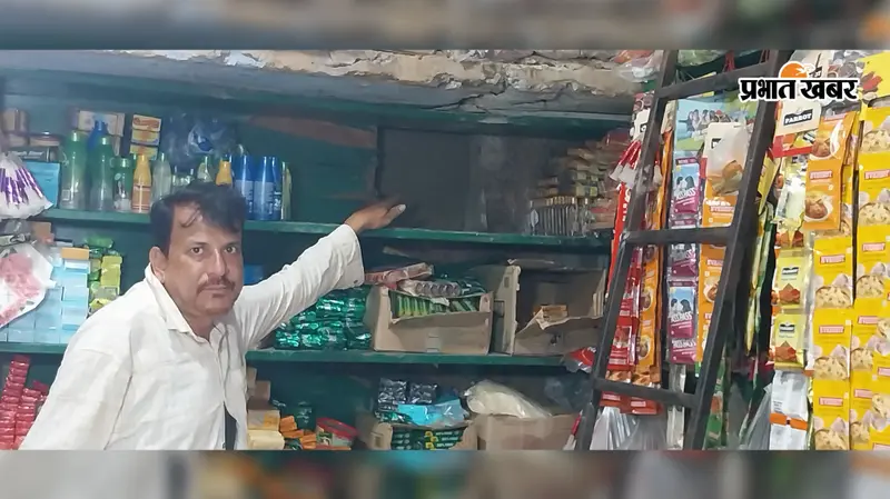 फोटो:इसी दुकान में चोरी की घटना को दिया गया अंजाम | Prabhat Khabar Network
