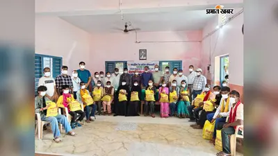 बेतिया में 43 टीबी मरीजों को रेड क्रॉस ने लिया गोद, छह माह तक हर महीने मिलेगी पोषण की पोटली